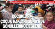 Merkezefendi’de çocukların coşkulu katılımıyla ‘Çocuk Hakları Günü’ etkinliği