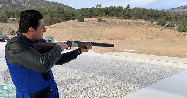AK Partili Güngör, trap parkurunda