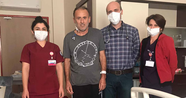 57 yaşındaki Alim Altun şifayı Cerrahi’de buldu
