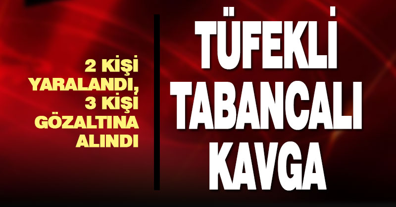 Bekilli’de çıkan silahlı kavgada 2 kişi yaralandı