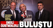 Pamukkale Belediye Başkanı Avni Örki, emekli öğretmenlerle buluştu
