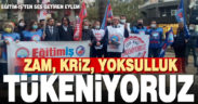 Eğitim-İş’ten ses getiren eylem