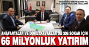Pamukkale’de Denizli tarihinin en büyük yol ihalelerinden birine imza atıldı