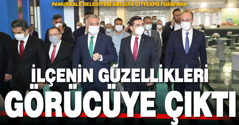 Pamukkale Belediyesi Antalya Cityexpo Fuarında