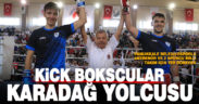 Pamukkale Belediyesporlu 3 kick bokscu Karadağ yolcusu