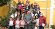 Minikler Başkan Şevik’i sorularıyla terletti