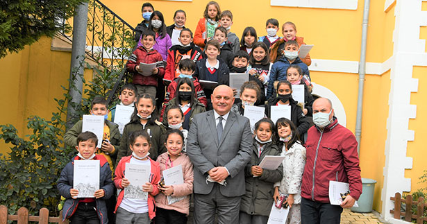 Minikler Başkan Şevik’i sorularıyla terletti