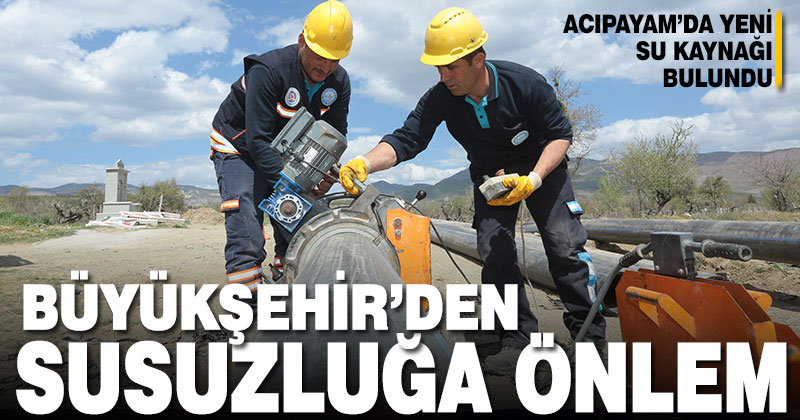 Büyükşehir DESKİ’den Yeşilyuva’ya yeni su kaynağı