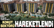 Konut sektörü hareketlendi, Ekim ayında yüzde 25 artış yaşandı