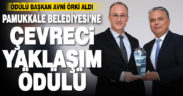 Pamukkale Belediyesi’ne çevreci yaklaşım ödülü