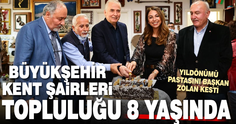 Büyükşehir Kent Şairleri Topluluğu 8 yaşında