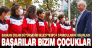 Başkan Zolan Büyükşehir Belediyespor sporcularını uğurladı
