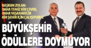 Büyükşehir ödüllere doymuyor