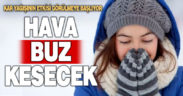 Kar yağışının ardından hava sıcaklıkları düşüyor