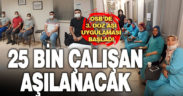 OSB’de 3. doz aşı uygulaması başladı