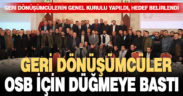 Geri dönüşümcüler OSB için düğmeye bastı