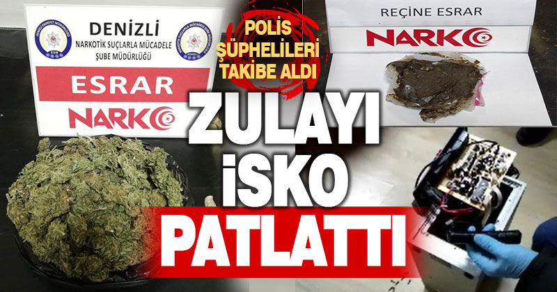 Polis köpeği İsko zulayı patlattı