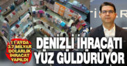 Denizli’nin ihracat performansı yüz güldürüyor