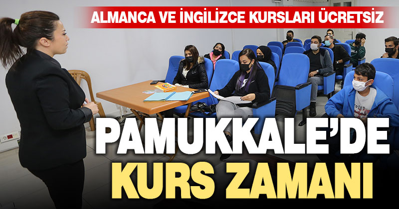 Pamukkale Belediyesi yabancı dil kurslarında 2. etap başvuruları başladı