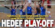 Pamukkale Belediyespor Kadın Voleybol Takımı devreyi 4. sırada tamamladı