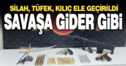 Polisten silah operasyonu