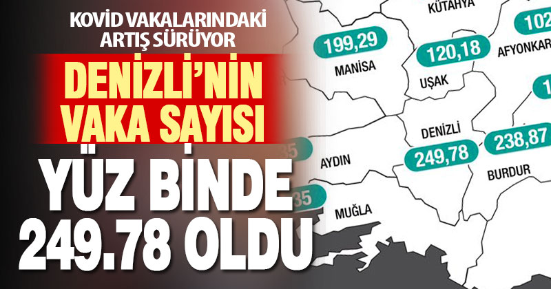 Vaka sayısındaki artış sürüyor