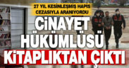 Cinayet hükümlüsü kitaplıktaki gizli bölmede yakalandı