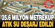 Denizli’de bir yılda 37 milyon 651 bin metreküp atık su geriye döndürüldü