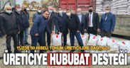 Üreticiye hububat desteği