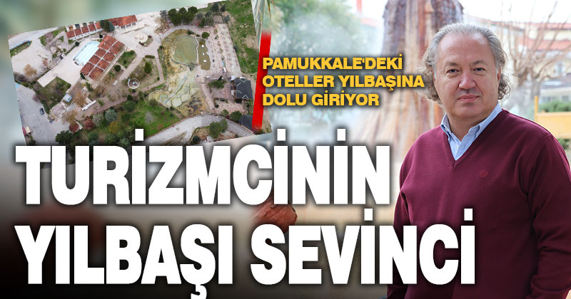 Pamukkale’deki oteller yılbaşına dolu giriyor