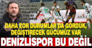 Denizlispor Teknik Direktörü Fatih Tekke: Toparlanmamız lazım