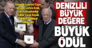 Acıpayamlı yazar Gürbüz Azak, yılın edebiyat ödülünü aldı