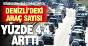 Denizli’nin toplam araç sayısı yüzde 4,4 arttı