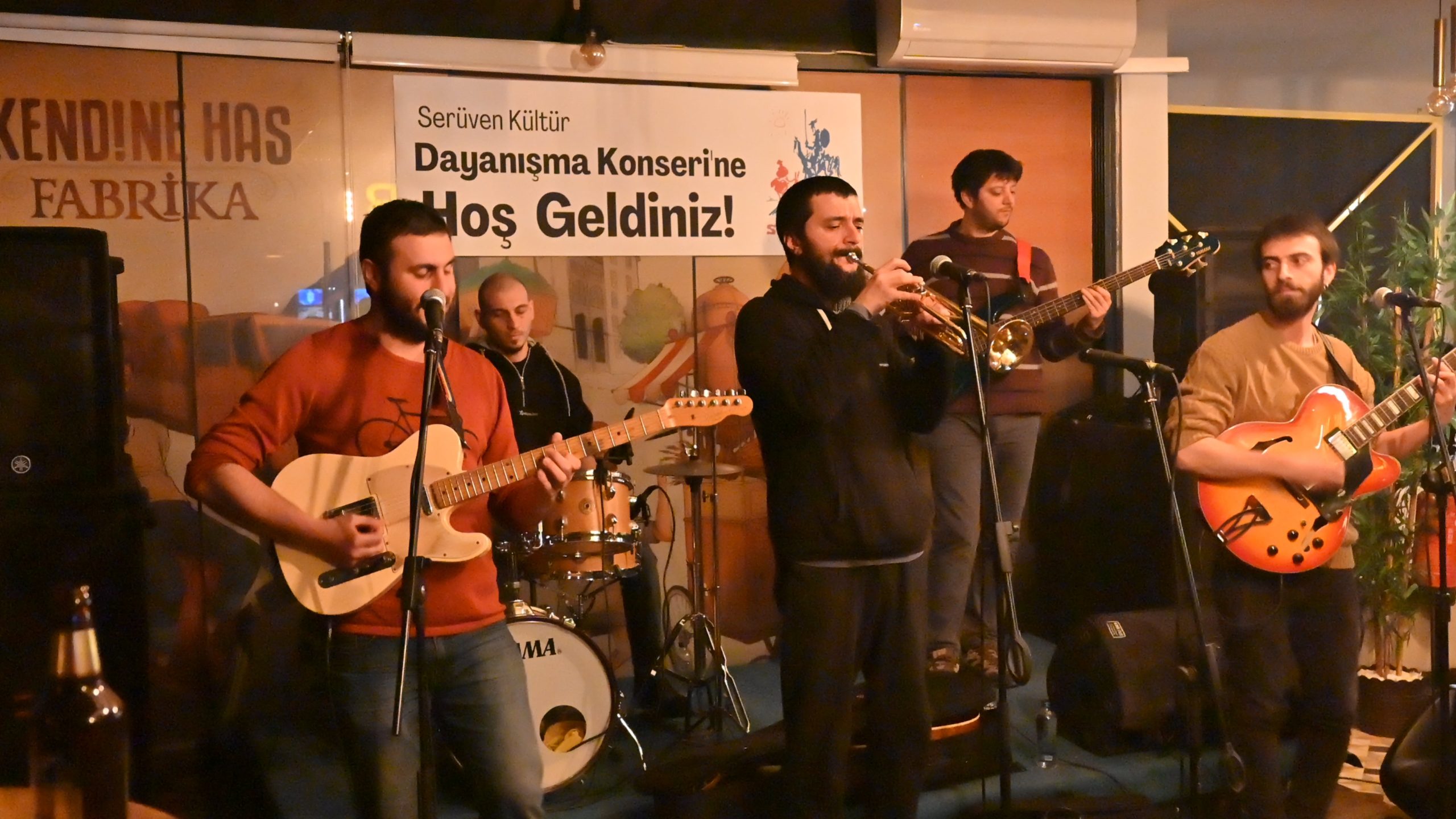 SERÜVEN KÜLTÜR’DEN DAYANIŞMA GECESİ