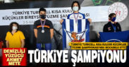 13 yaşındaki Denizlili yüzücü Ahmet Mete Boylu Türkiye Şampiyonu