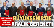 Büyükşehir’de Aralık bereketi