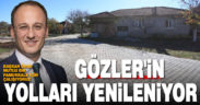 Gözler’de yollar güzelleşiyor