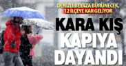 Denizli beyaza bürünecek, 12 ilçeye kar geliyor