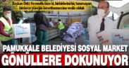 Pamukkale Belediyesi gönüllere dokunmaya devam ediyor