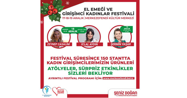 Merkezefendi El Emeği Festivali başlıyor