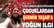 Çocuklardan Yazar Şermin Yaşar’a yoğun ilgi