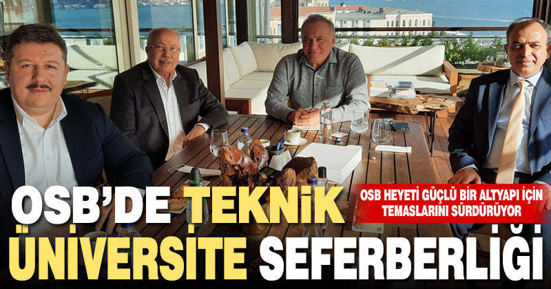 OSB’de teknik üniversite seferberliği