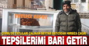 Çivril’de bir esnaf, tatlı dolu 3 tepsisinin çalındığı iddiasıyla polise başvurdu