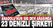 Ekonomist’in 500 Anadolu devi arasında 23 Denizli şirketi var