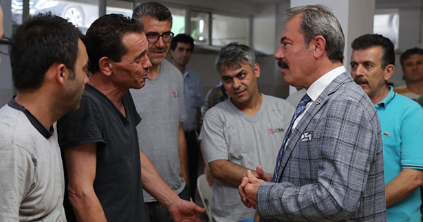 AK Partili Tin: Çalışanların haklarını koruyoruz