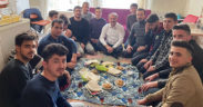Milletvekili Tin, öğrenci evine misafir oldu