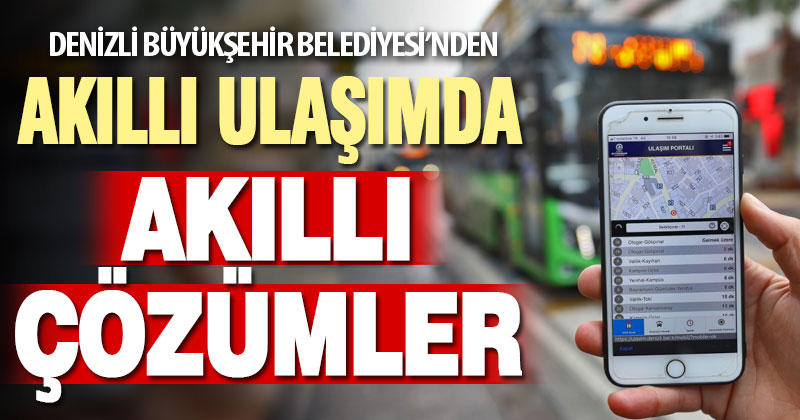 Büyükşehir’den akıllı ulaşımda akıllı çözümler