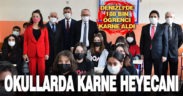 Denizli karne heyecanı