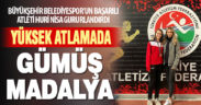 Büyükşehir Belediyespor’a bir madalya da atletizmden