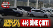 TÜİK son rakamları açıkladı: Denizli’de araç sayısı 446 bine çıktı